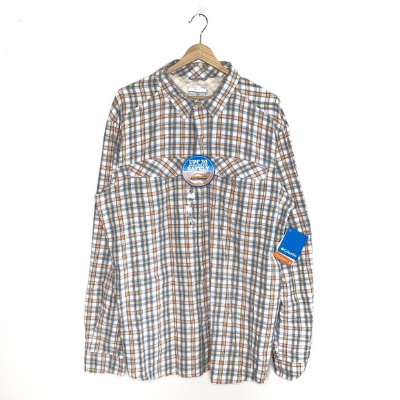NWT Columbia Men’s Silver Ridge Long Sleeve Shirt